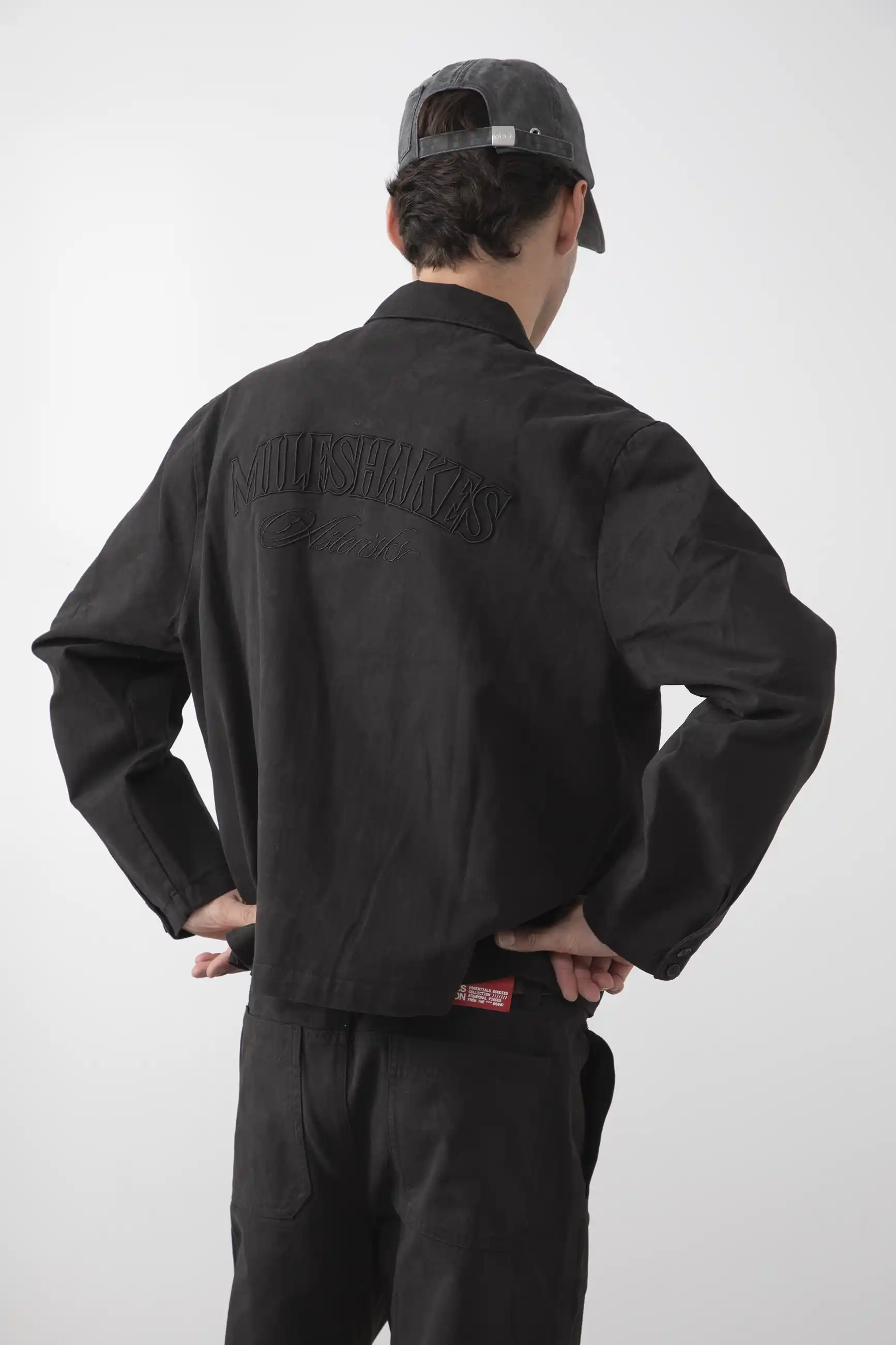 WORKER JACKET - BLACK - Image 3