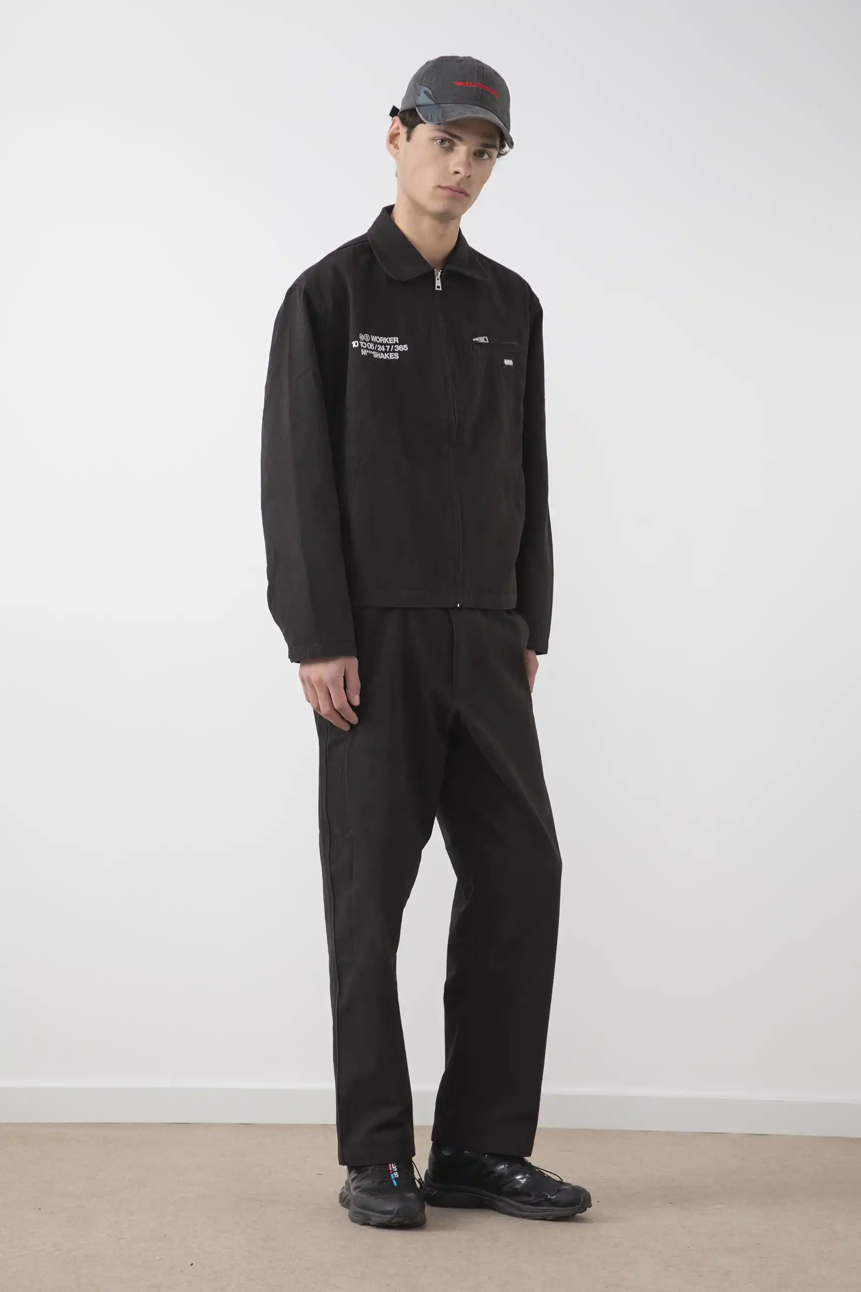WORKER JACKET - BLACK - Image 5