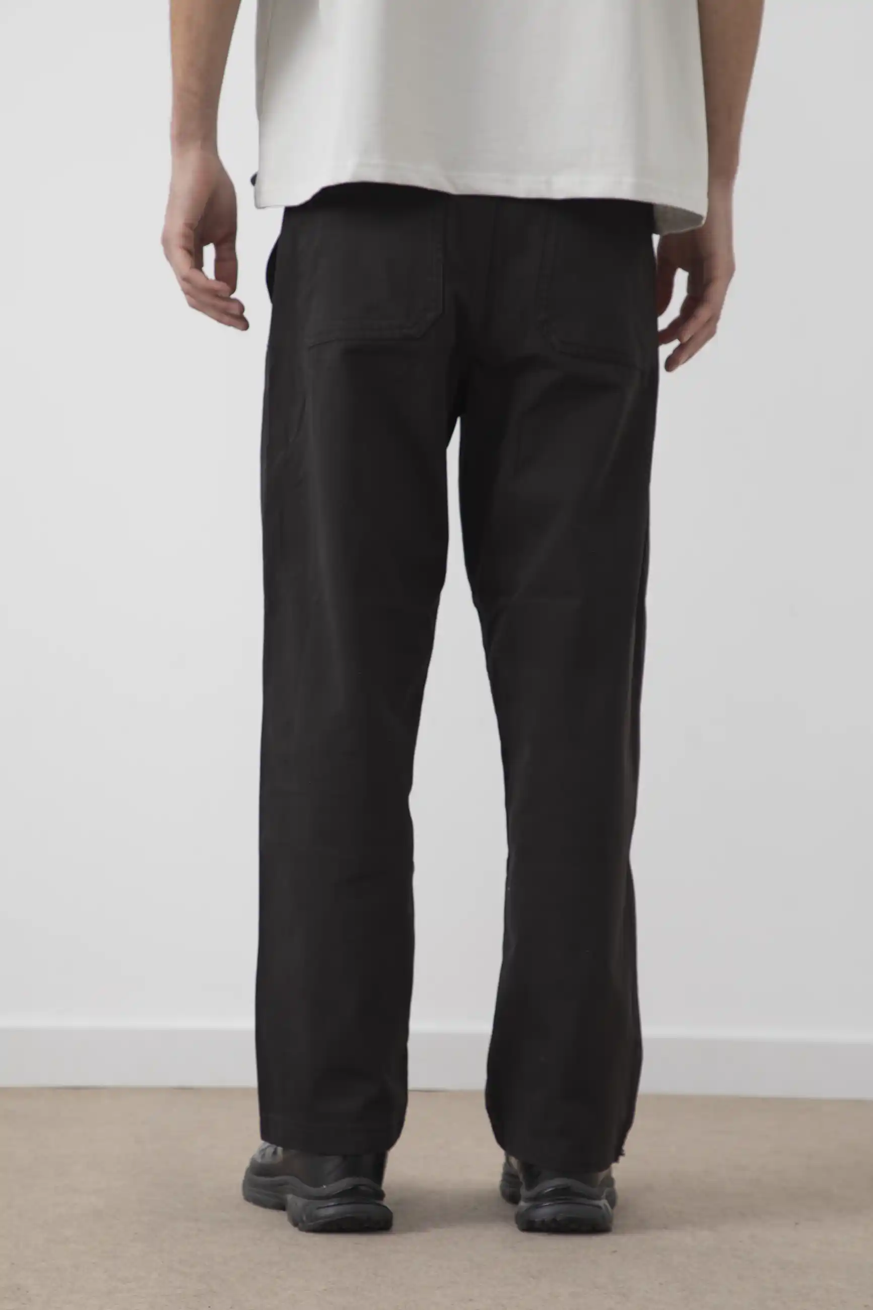 WORKER PANTS - BLACK - Image 5