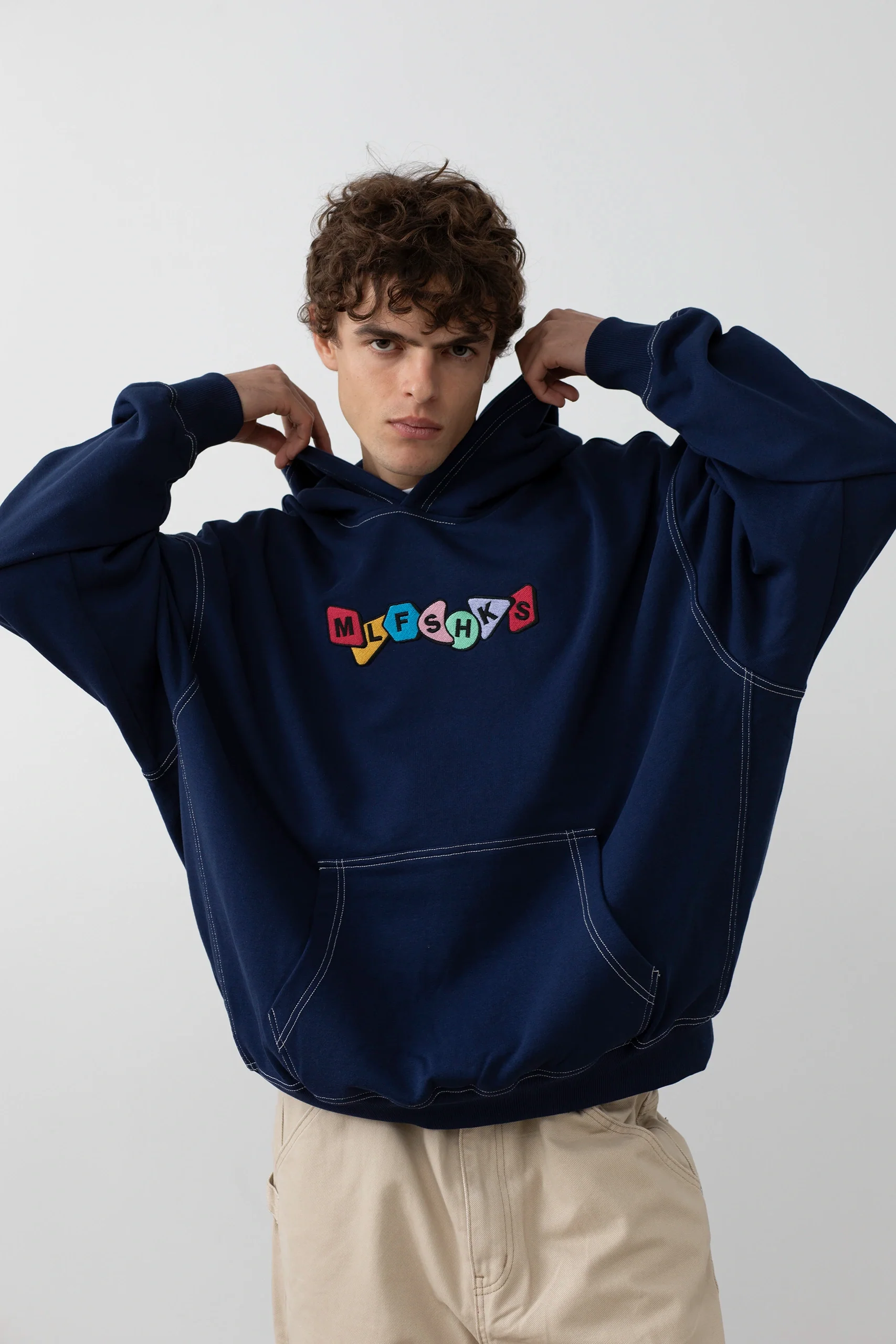 FRIENDSHIP BLUE HOODIE - Image 3