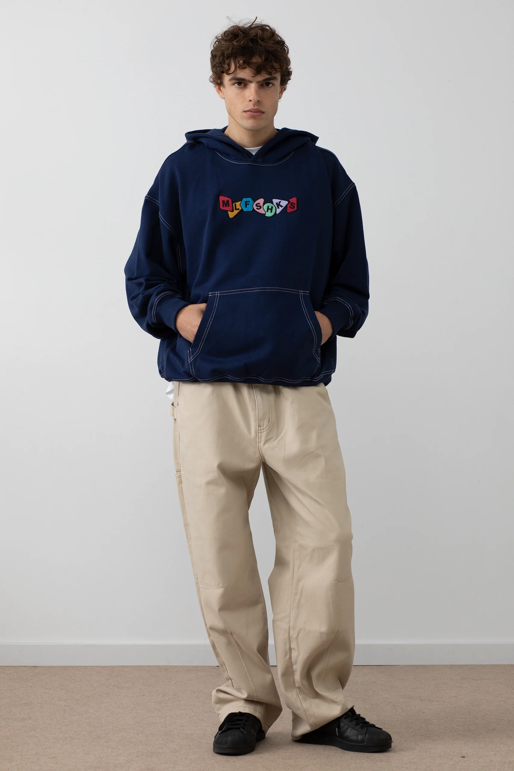 FRIENDSHIP BLUE HOODIE - Image 4