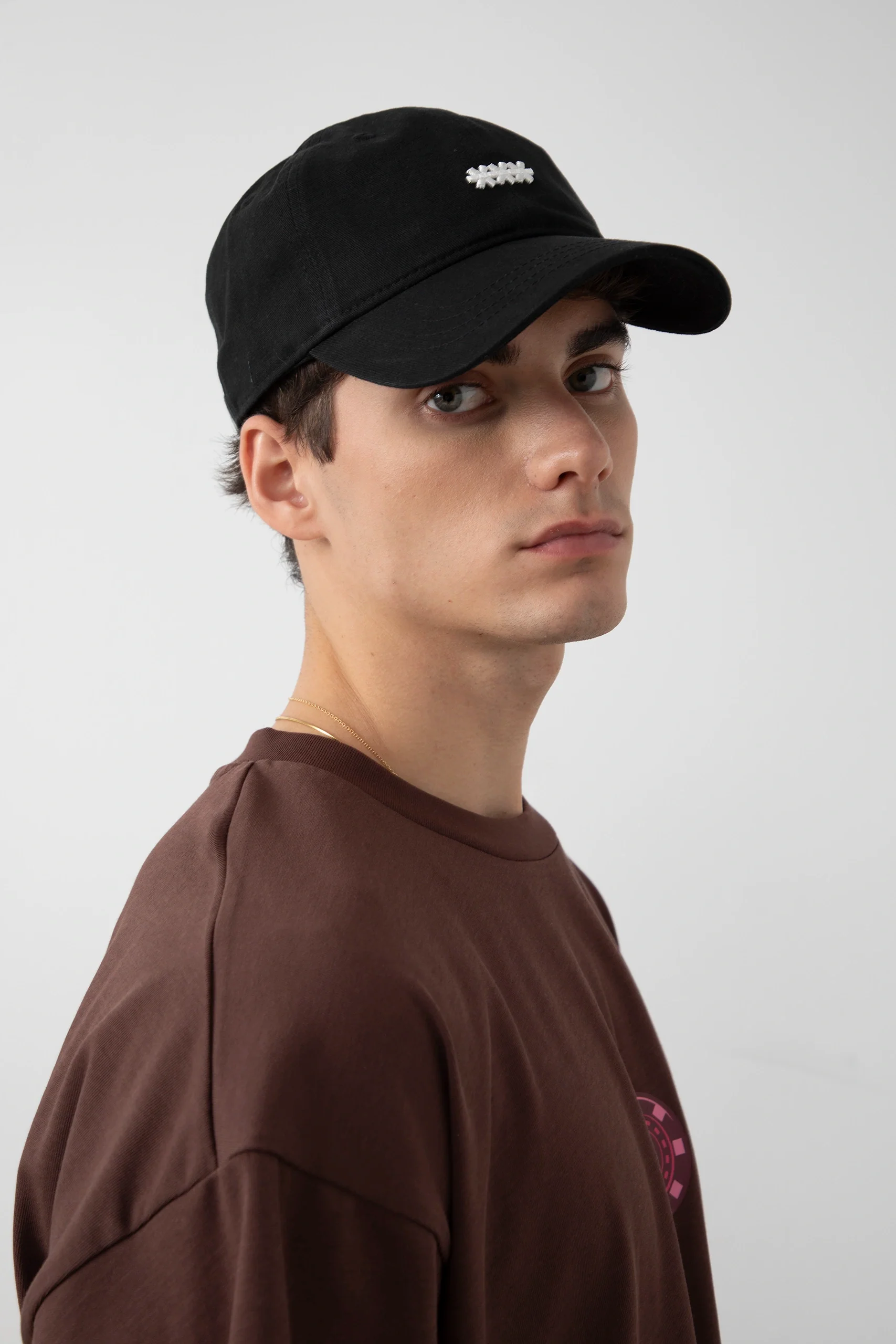 ASTERISK BLACK CAP - Image 5