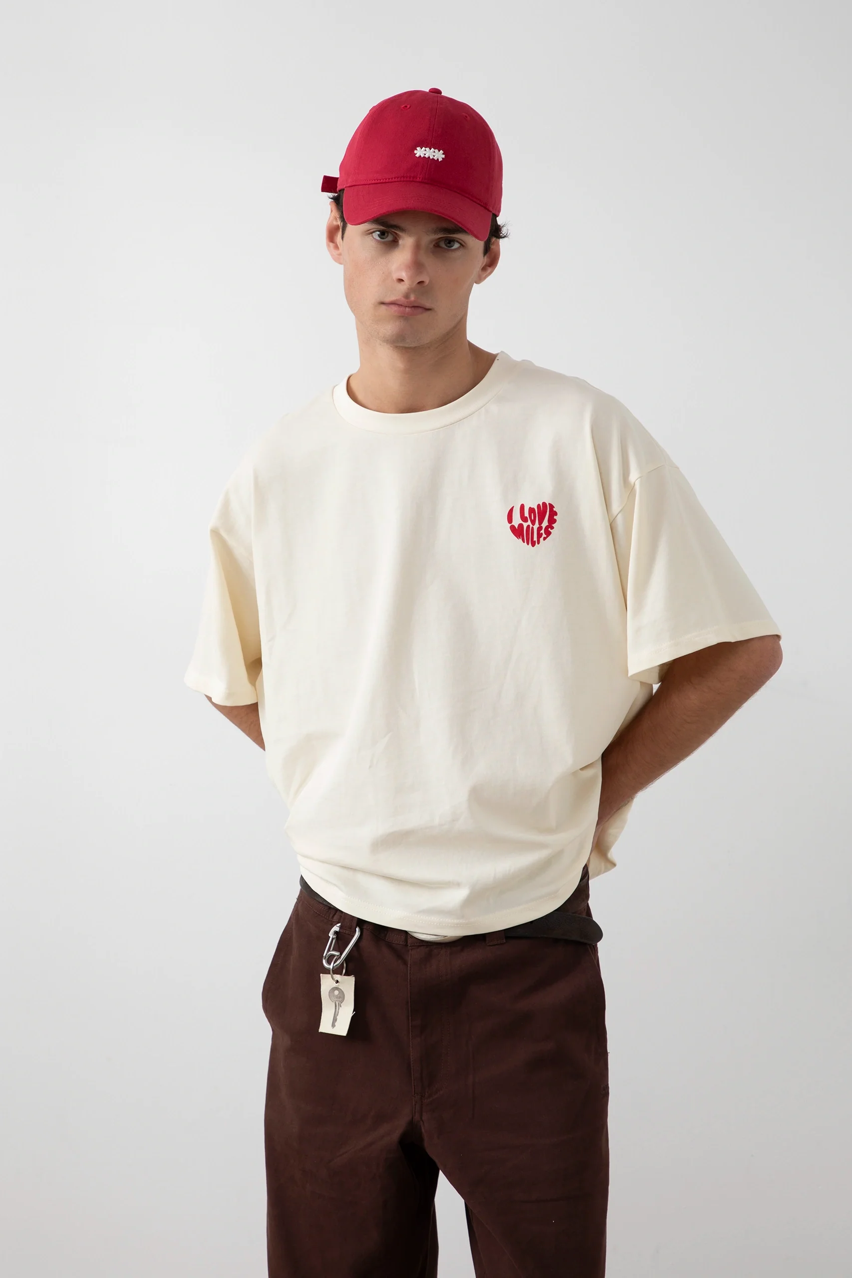 ASTERISK RED CAP - Image 3