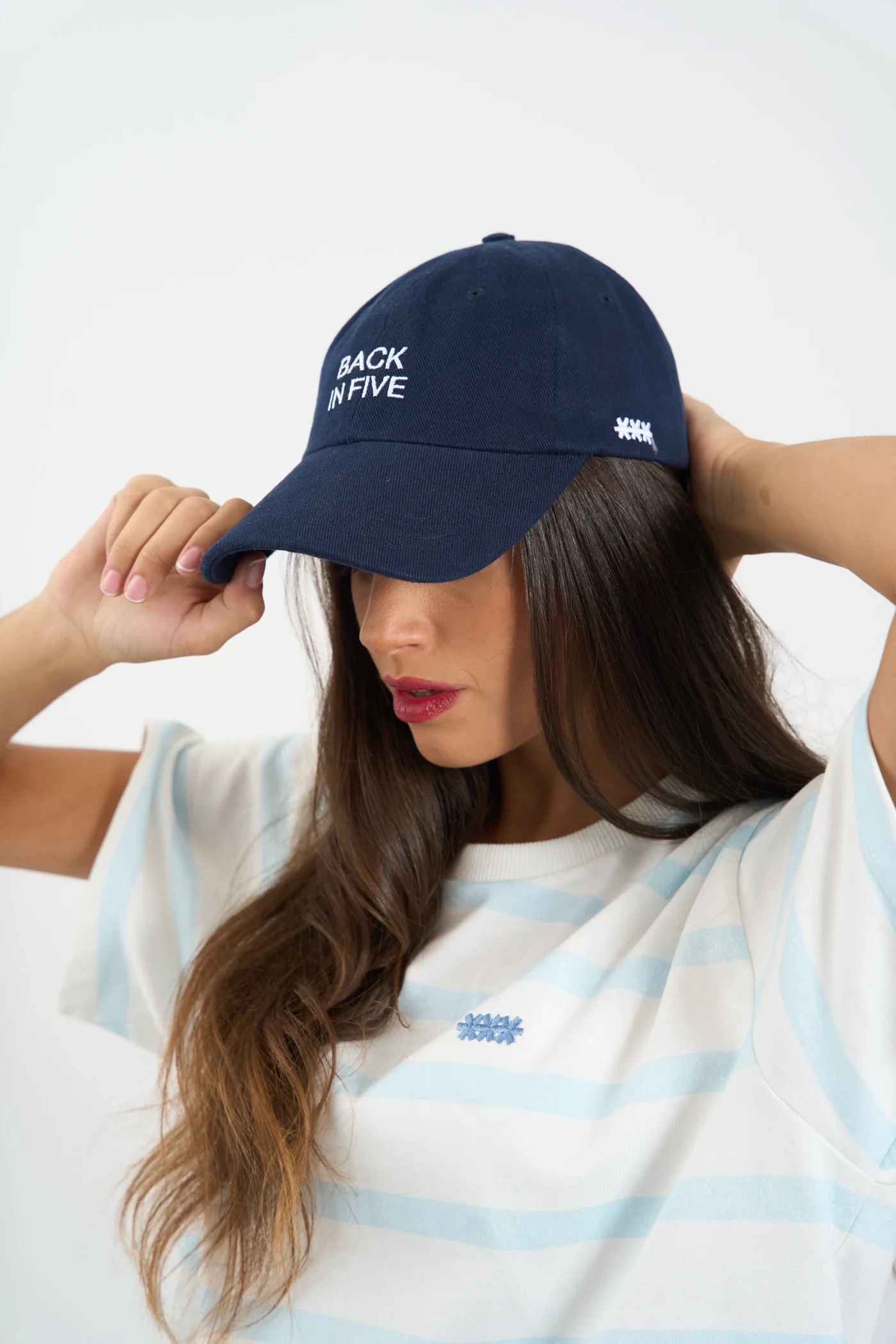 "BACK IN FIVE" CAP - Image 4