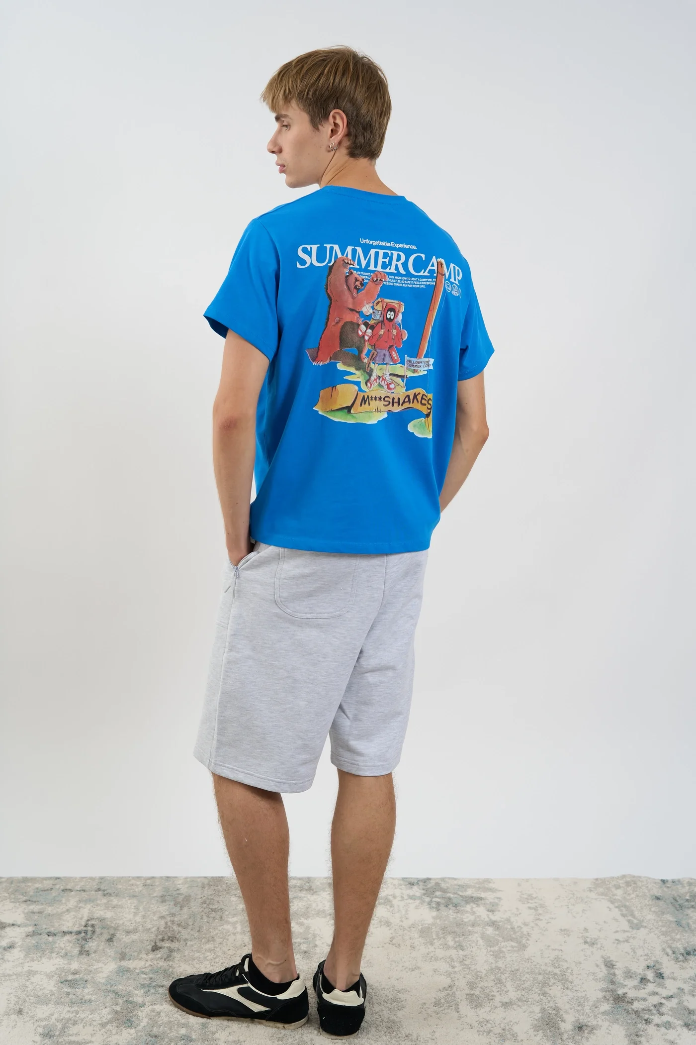 SUMMER CAMP TEE BLUE - Image 5