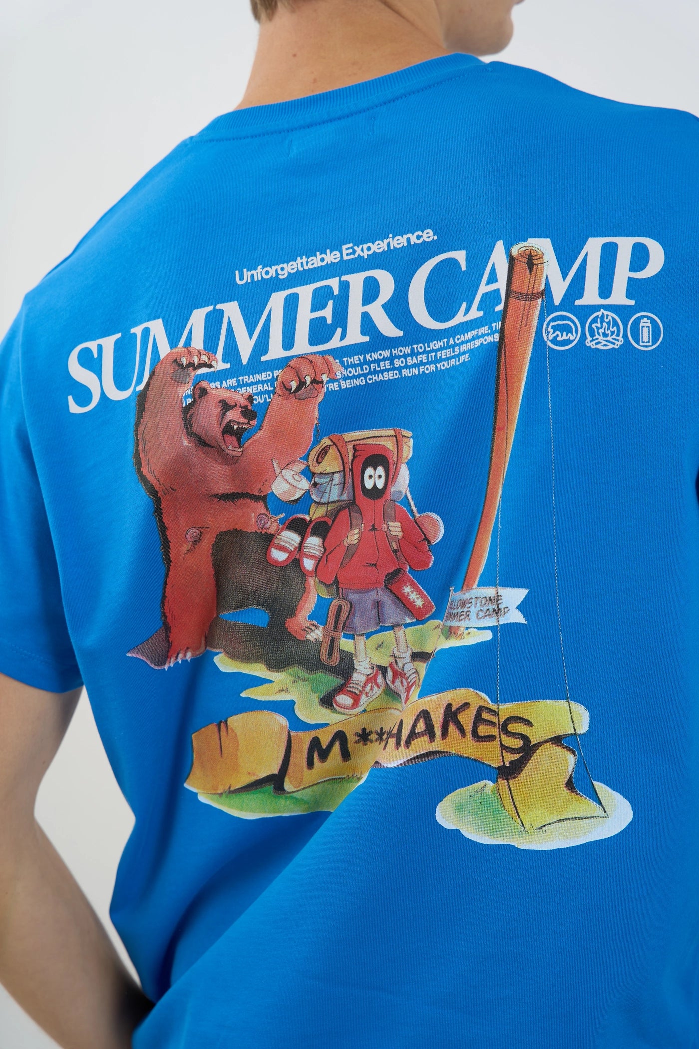 SUMMER CAMP TEE BLUE - Image 8