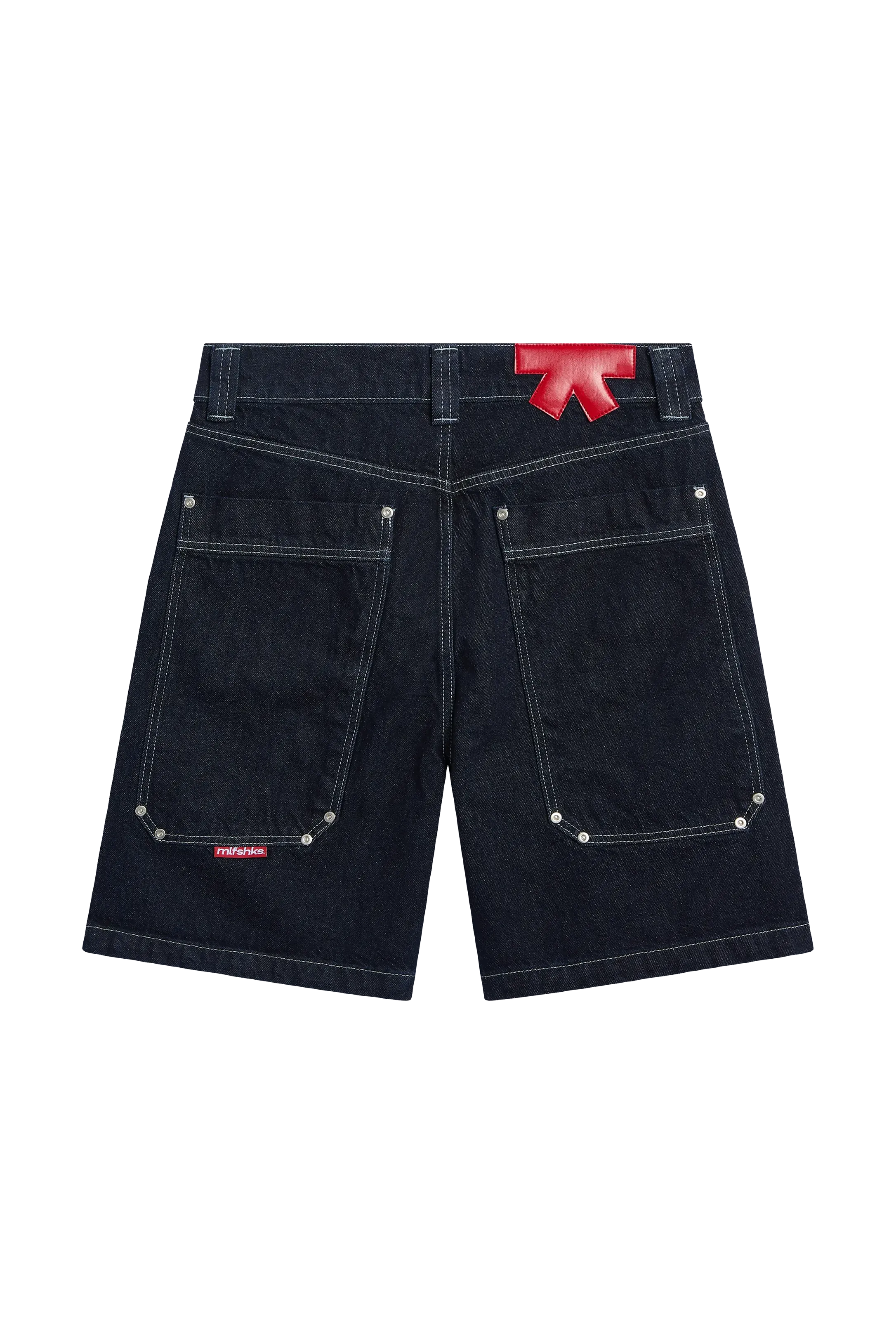 BIG POCKETS DENIM SHORTS INDIGO