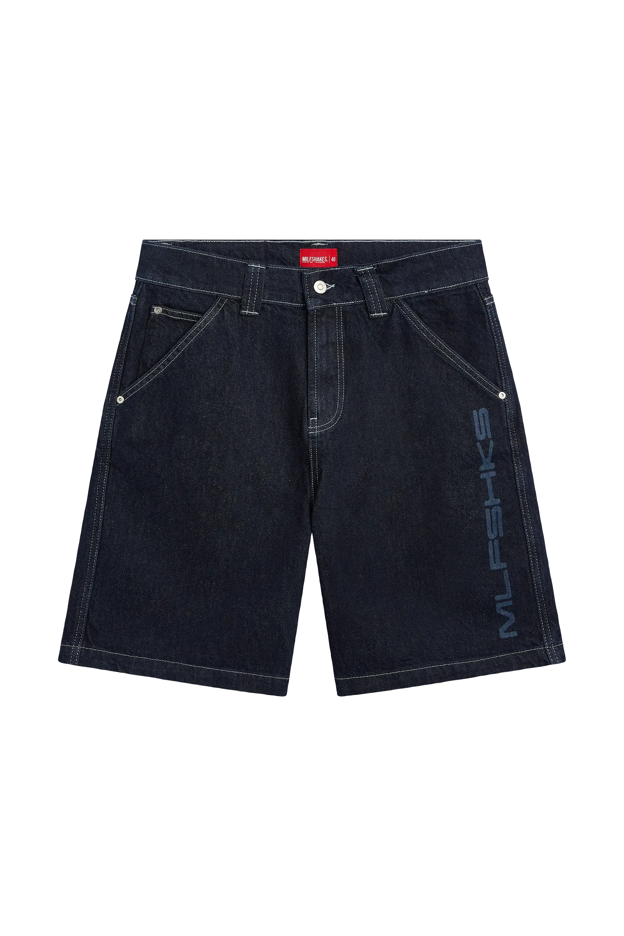 BIG POCKETS DENIM SHORTS INDIGO - Image 2