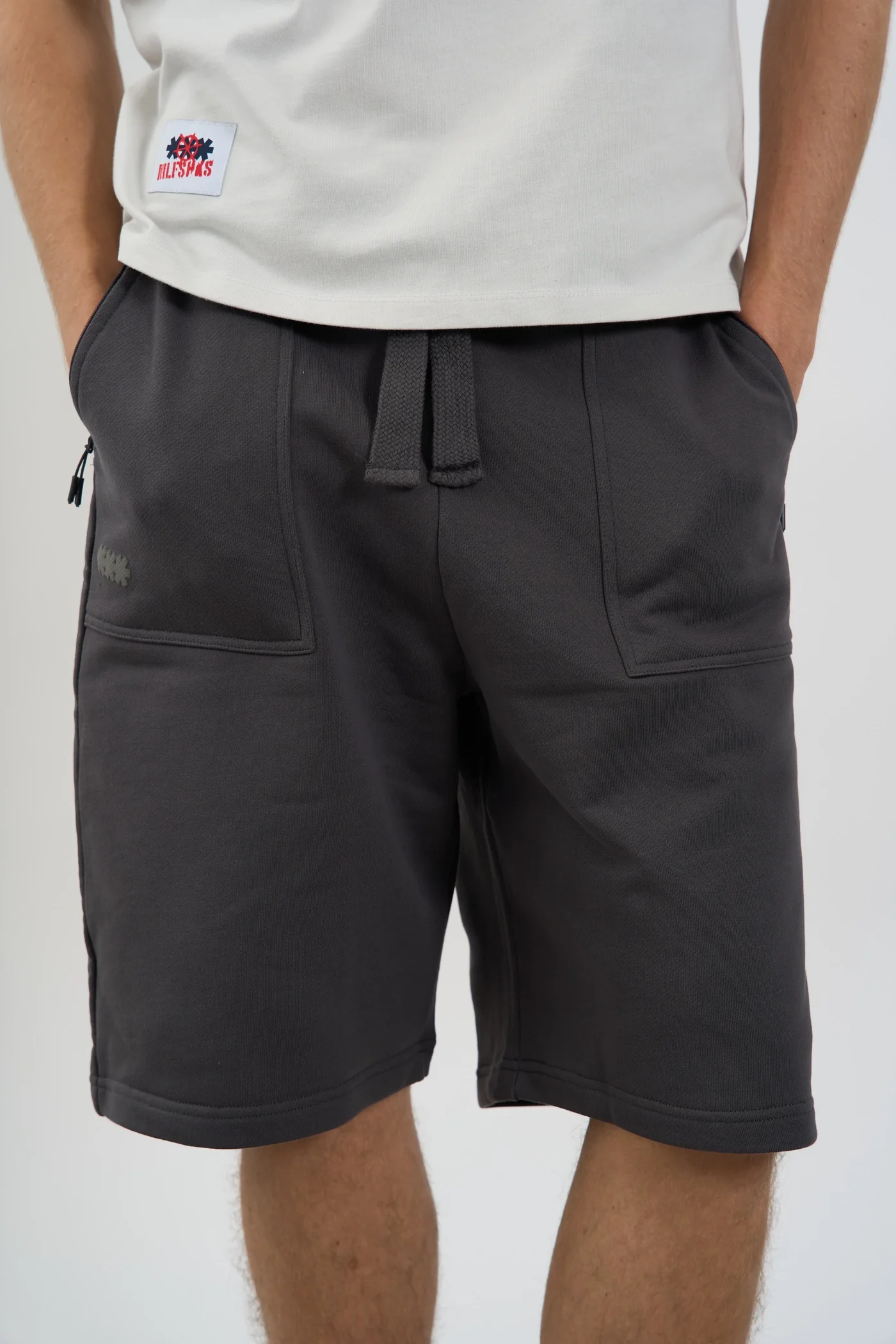 MS BLACK SWEAT JORTS - Image 5