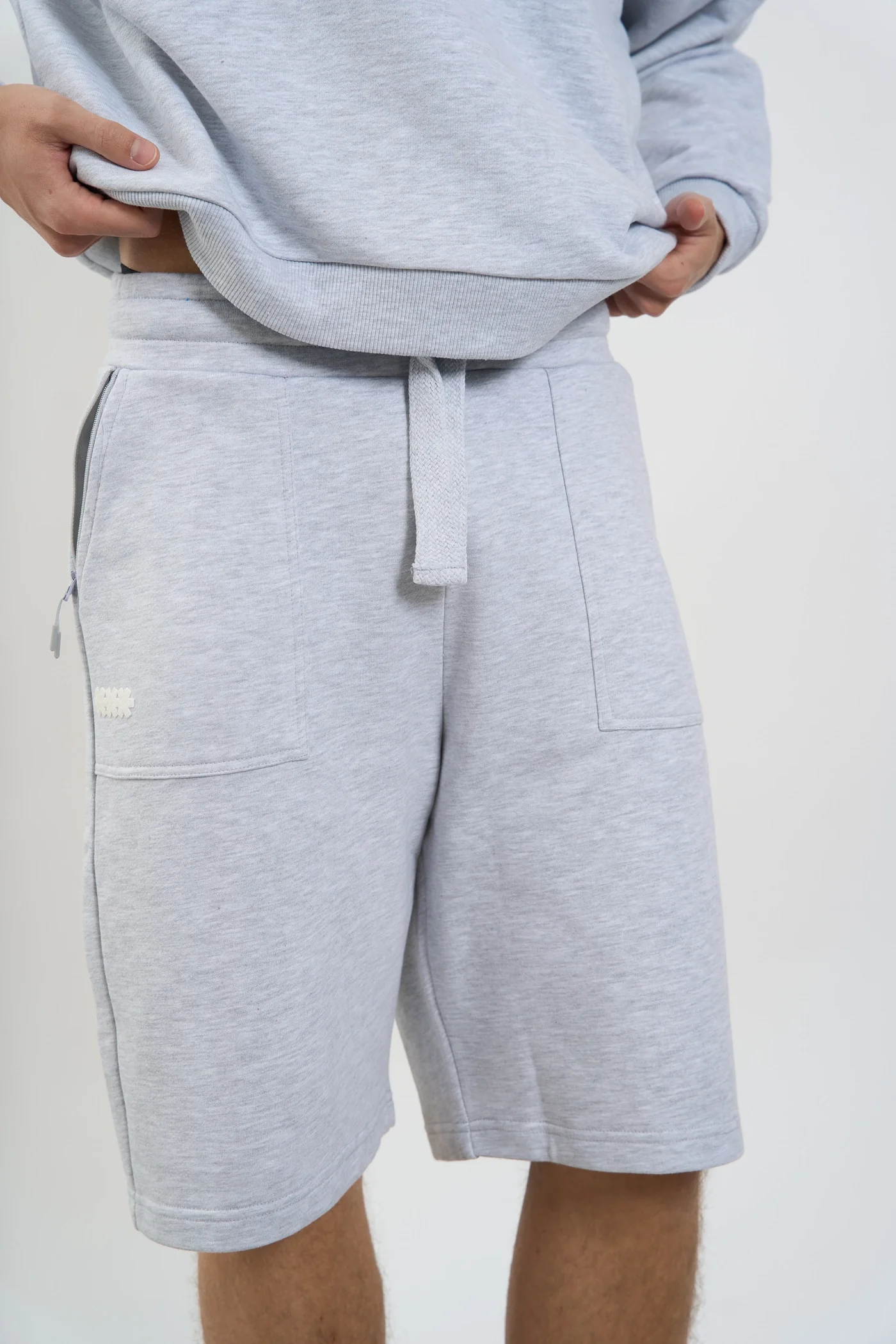 MS GREY SWEAT JORTS - Image 3