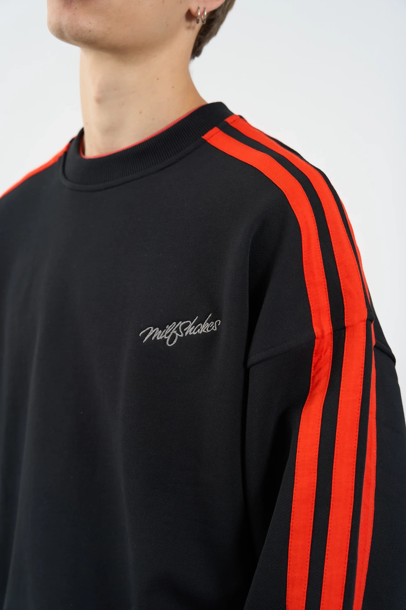 CREWNECK STRIPES BLACK - Image 3