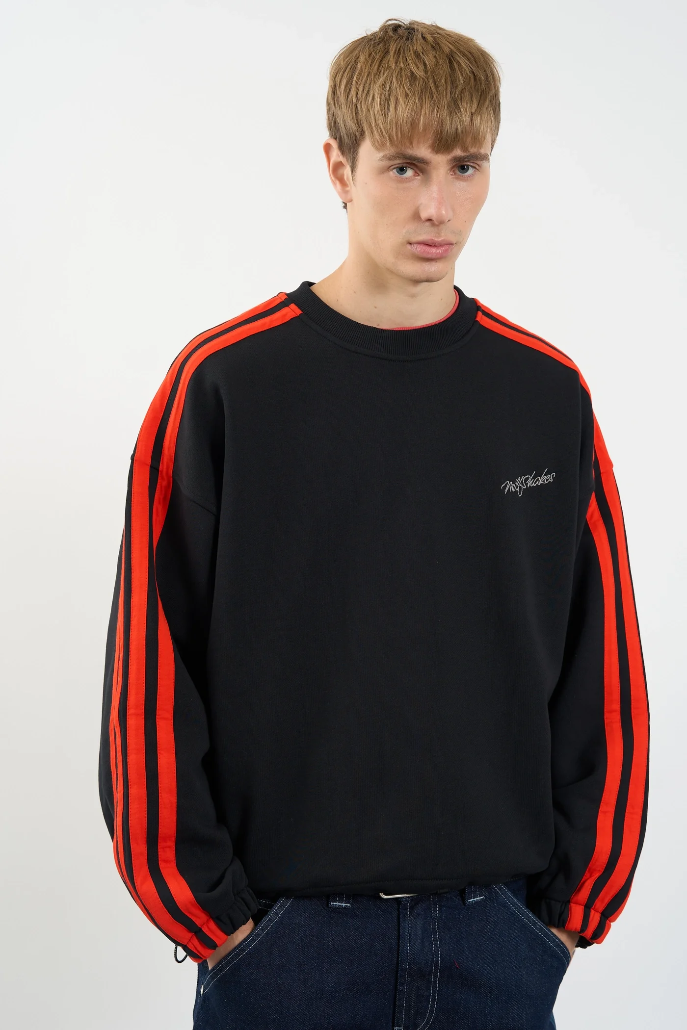CREWNECK STRIPES BLACK - Image 6