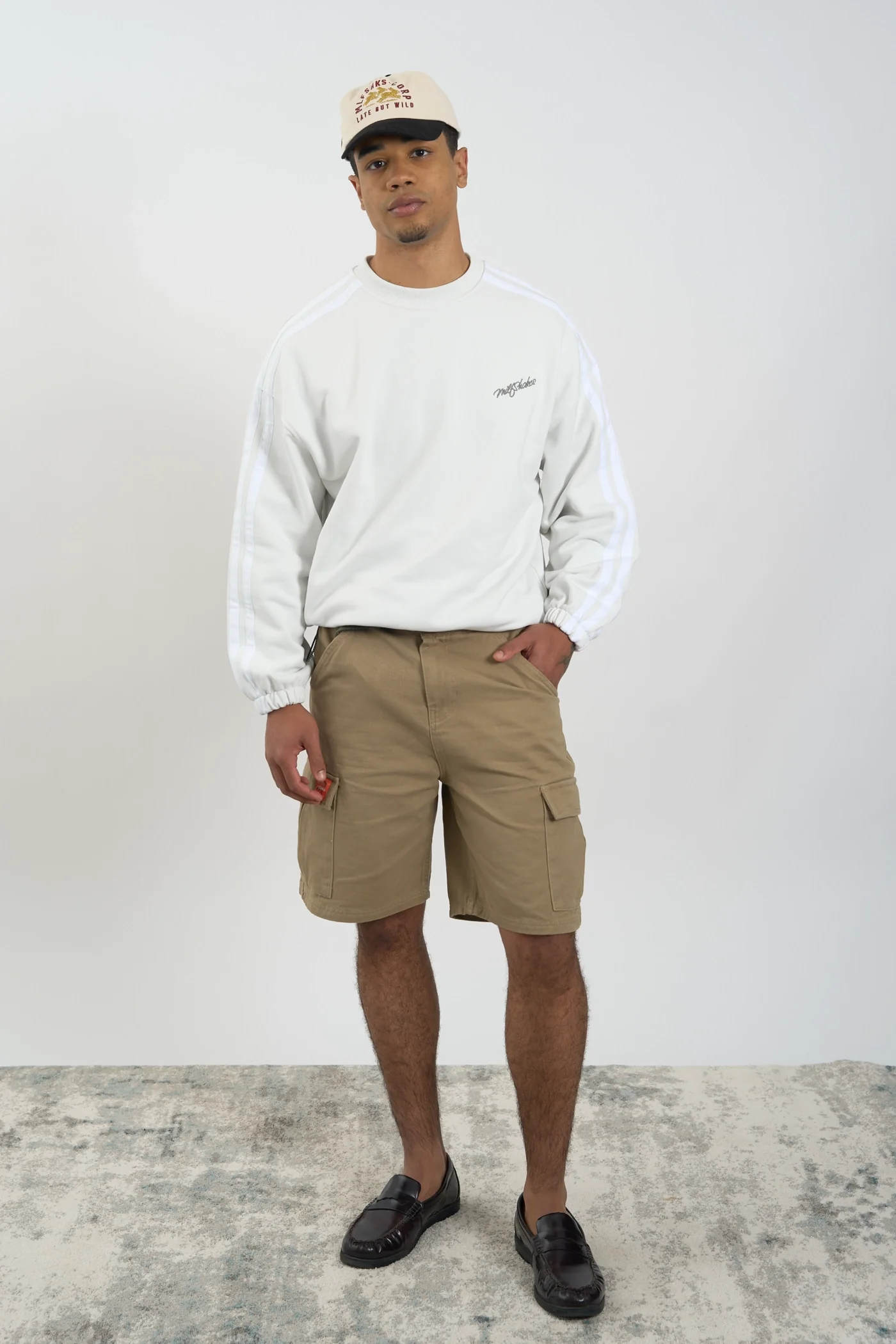 CREWNECK STRIPES GREY - Image 4