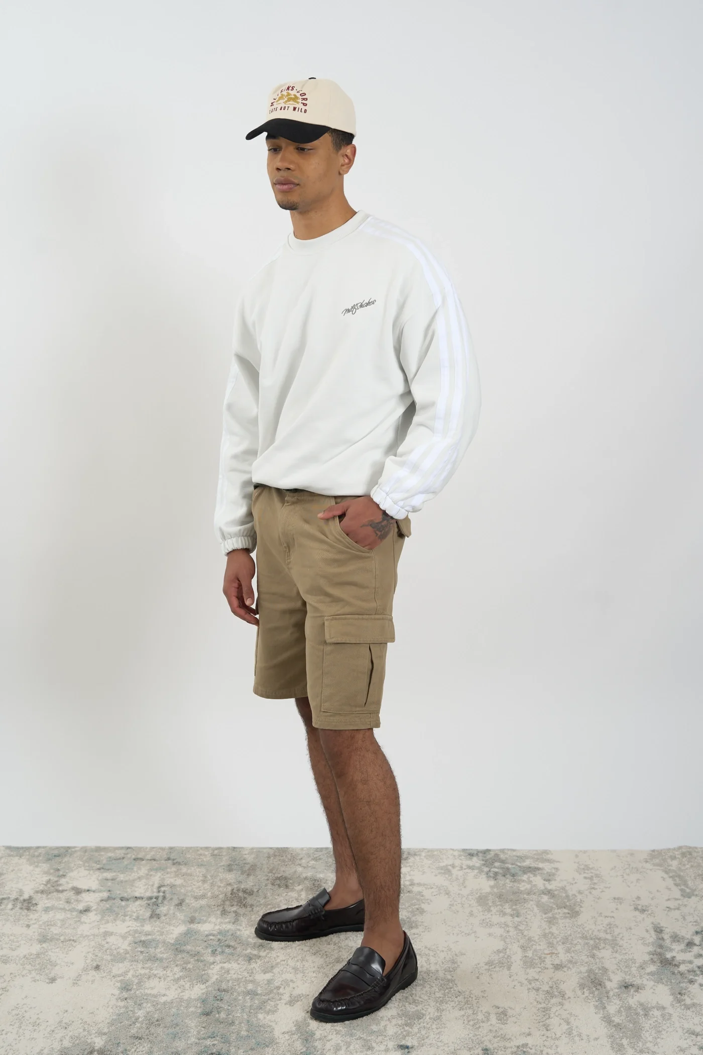 CREWNECK STRIPES GREY - Image 5