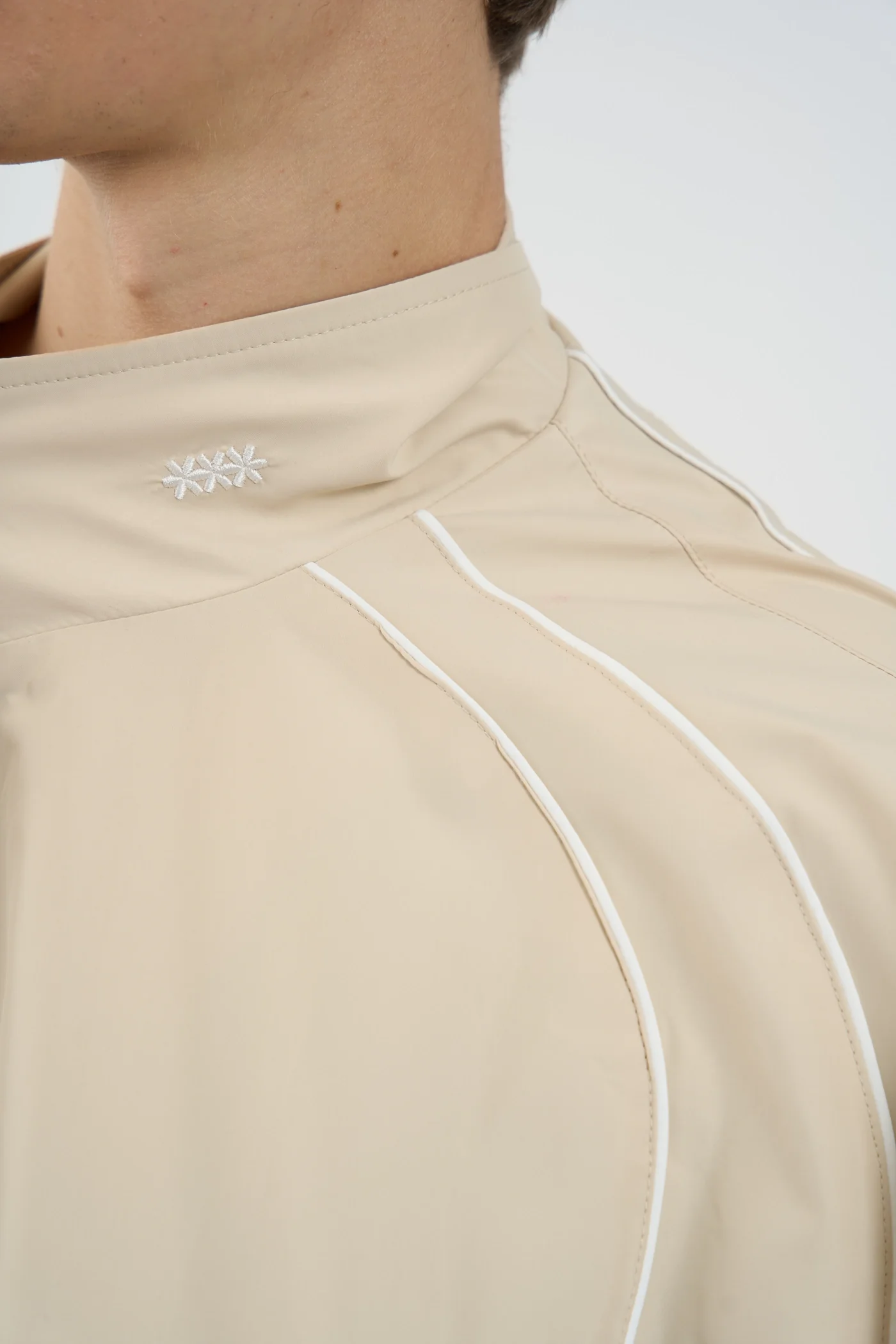 TRACK JACKET BEIGE - Image 7