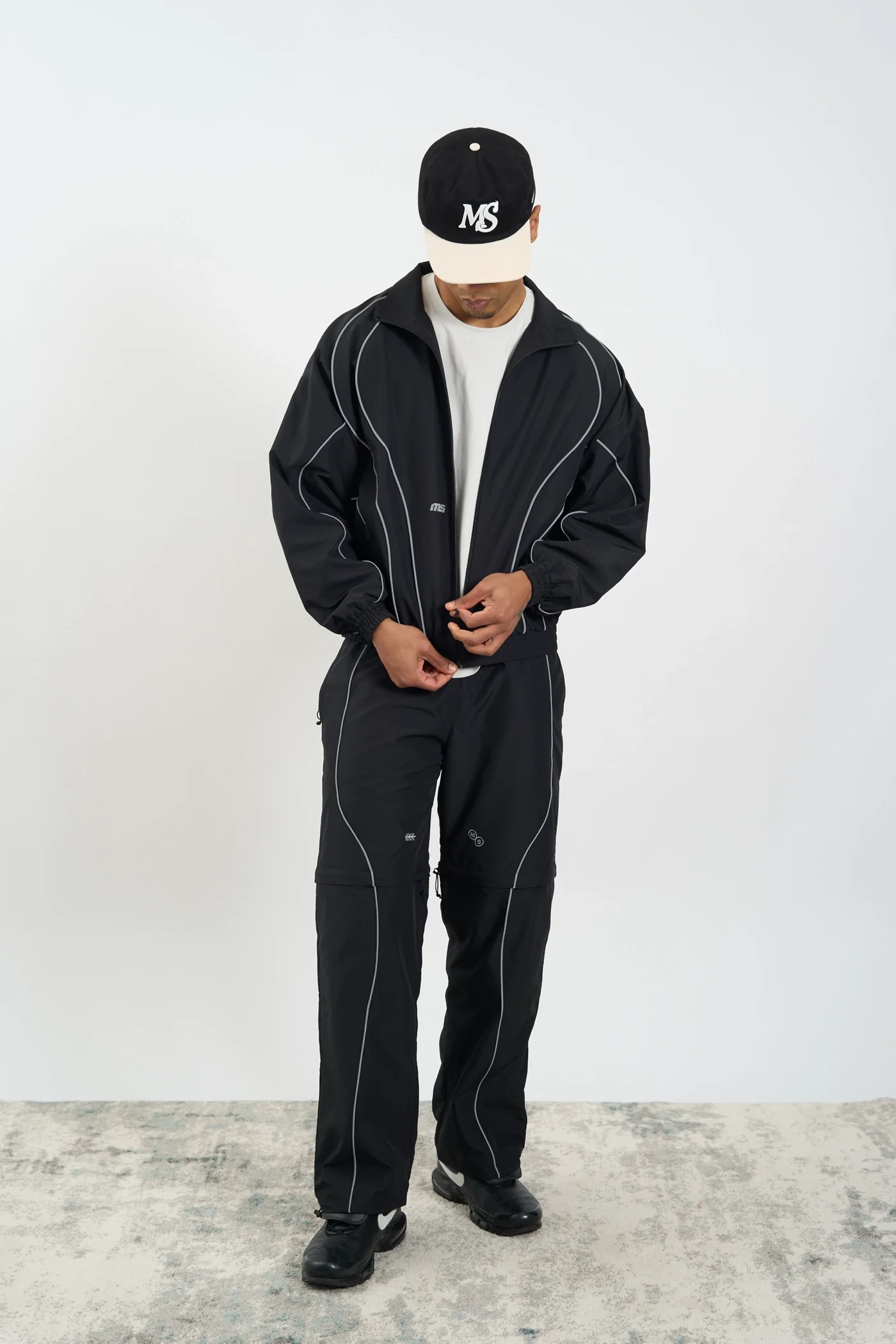 TRACK JACKET BLACK - Image 4