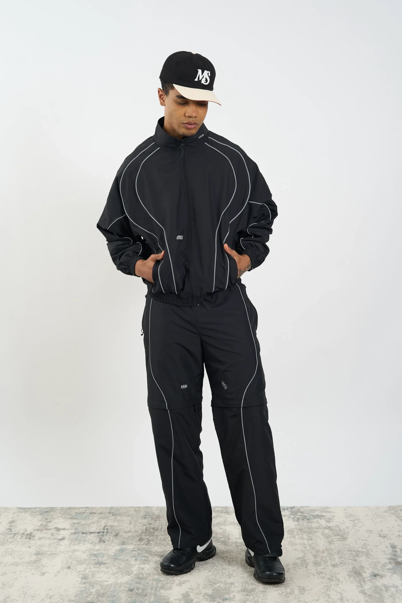 TRACK JACKET BLACK - Image 5