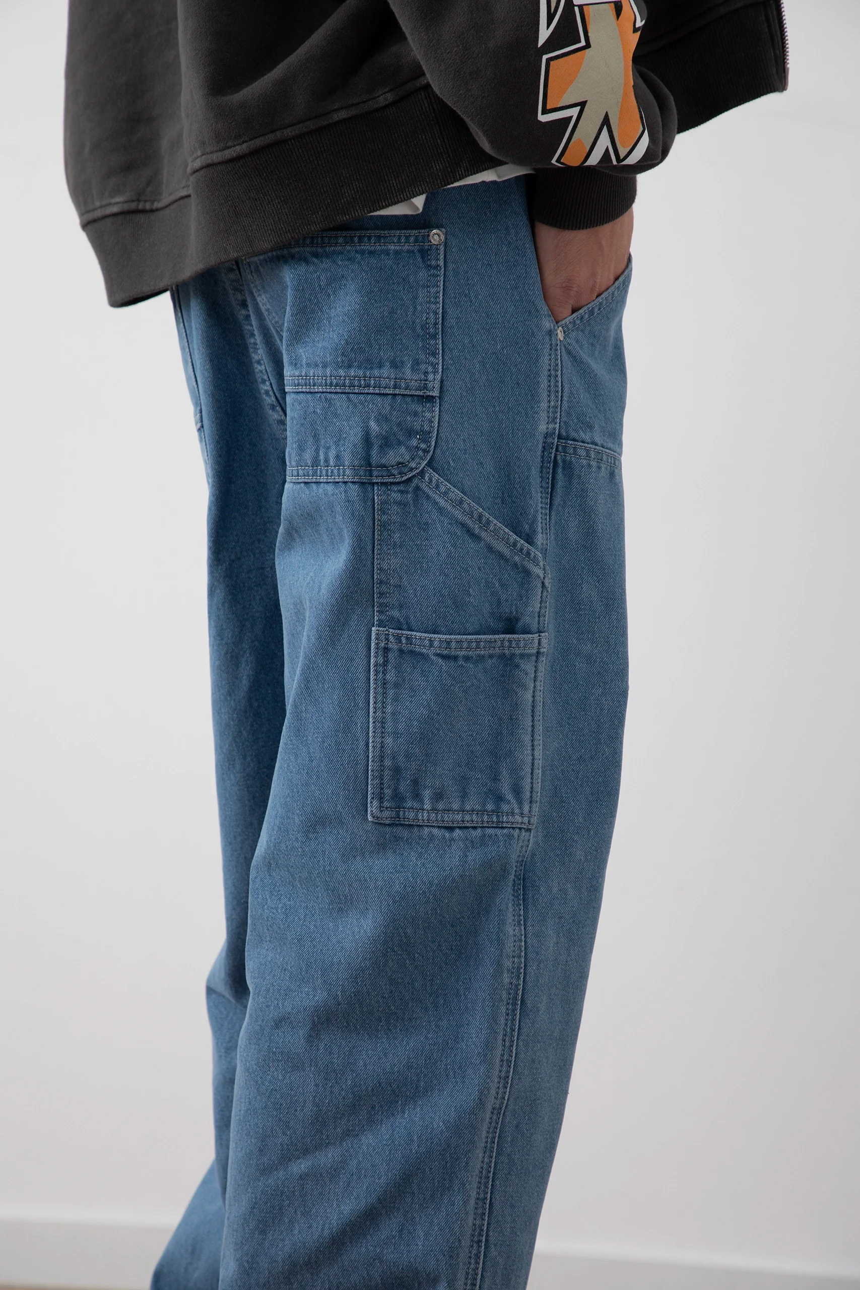 CARPENTER BAGGY PANTS - Image 7