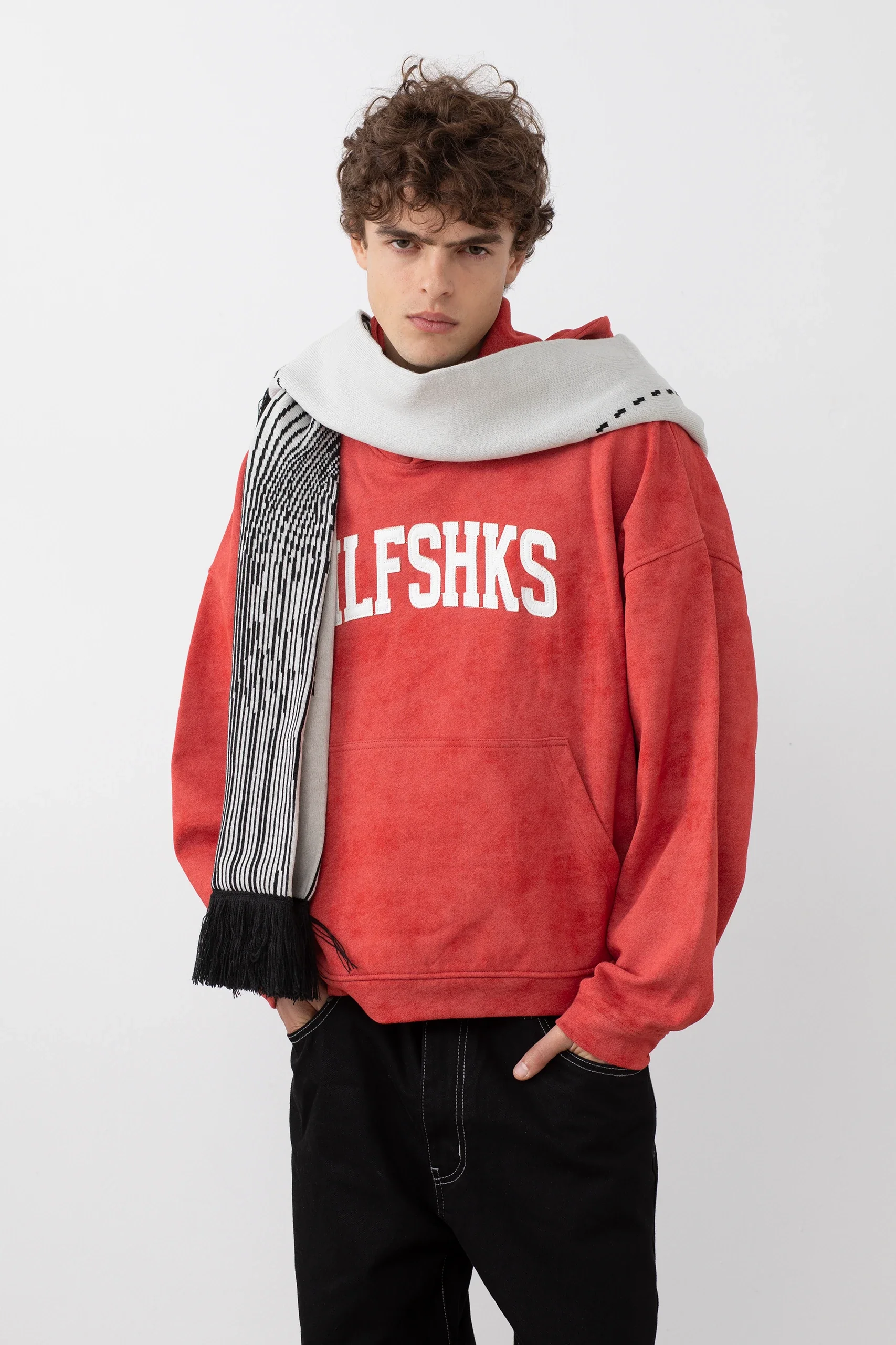 Smokey Red Hoodie - Image 10
