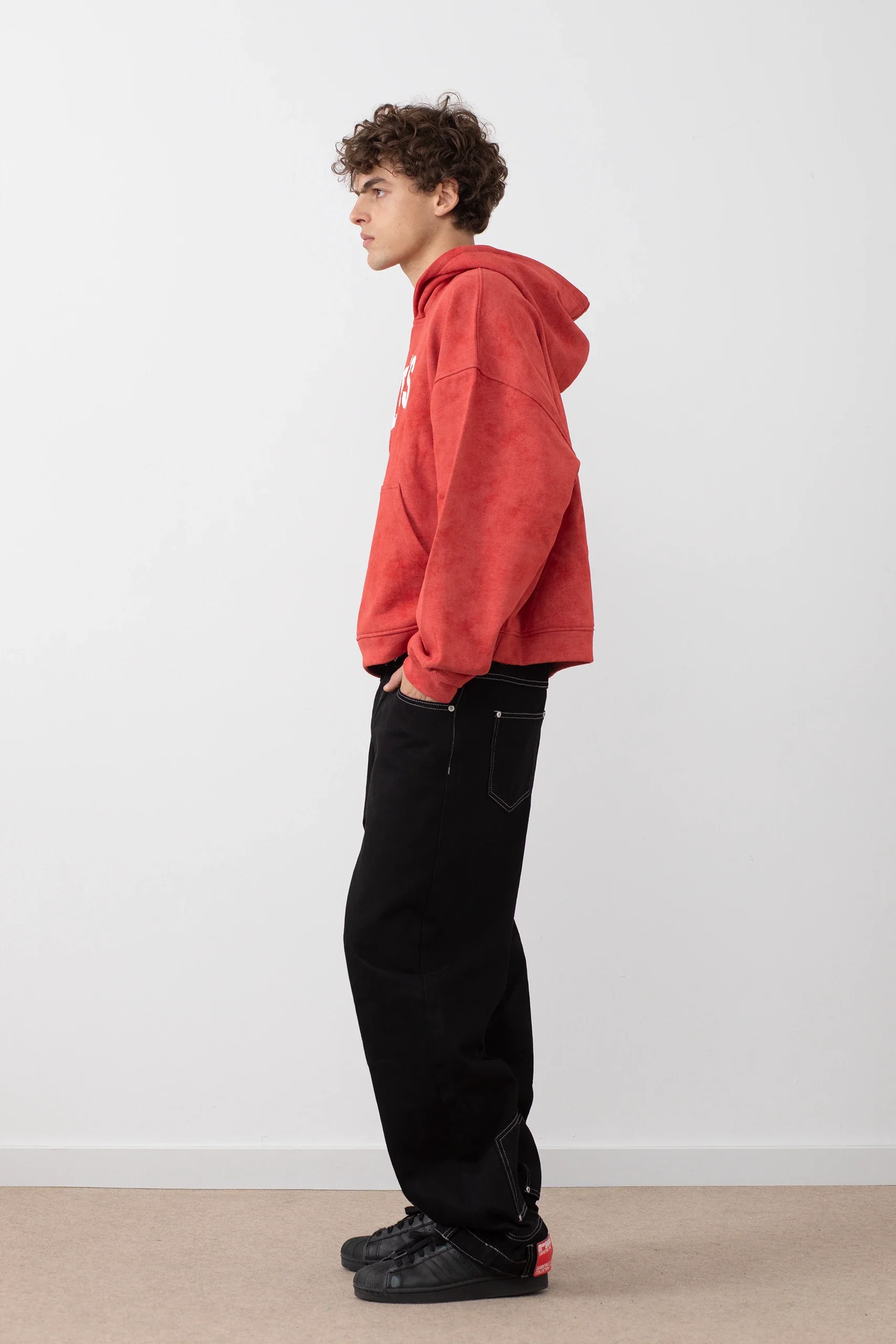 Smokey Red Hoodie - Image 6