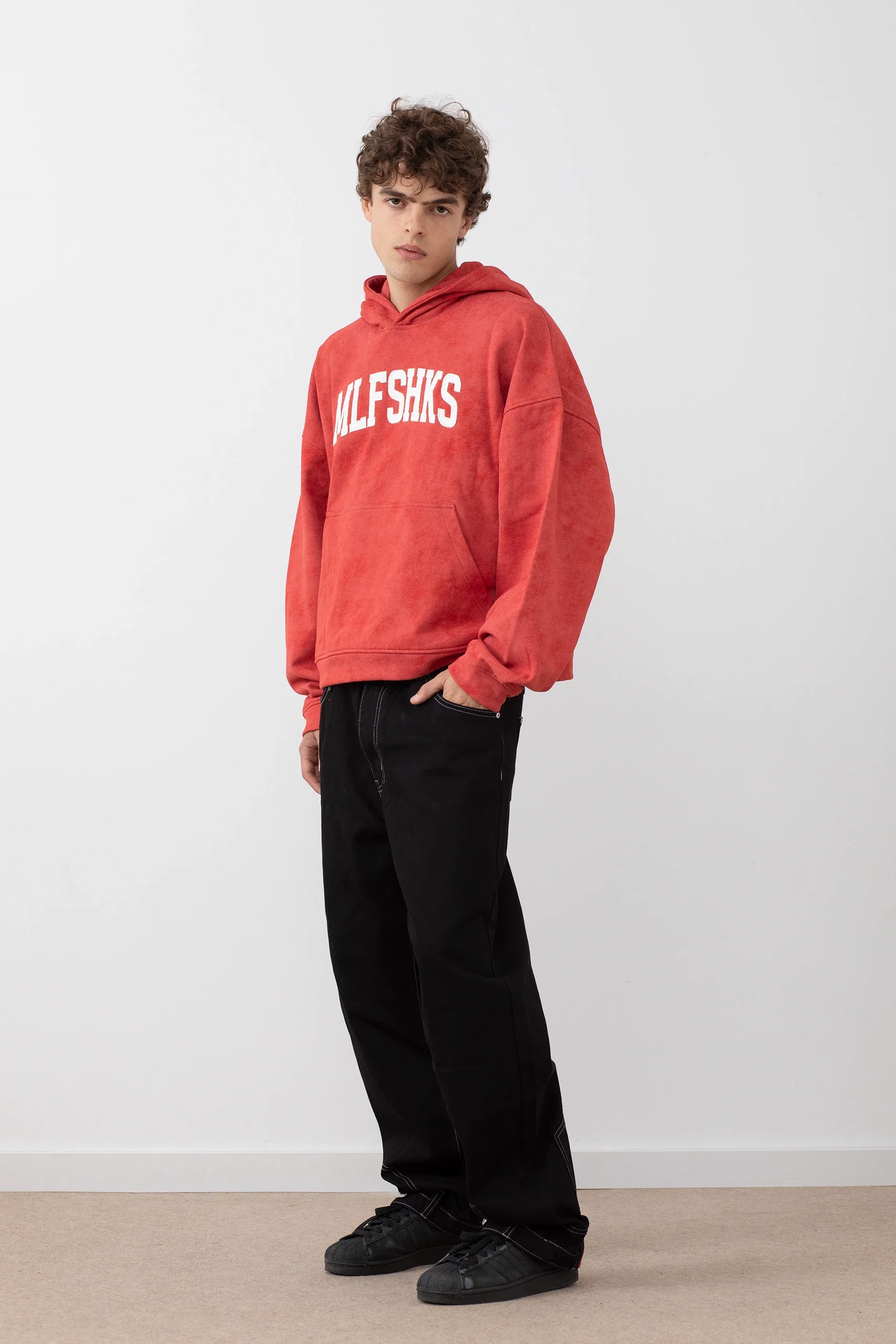 Smokey Red Hoodie - Image 8