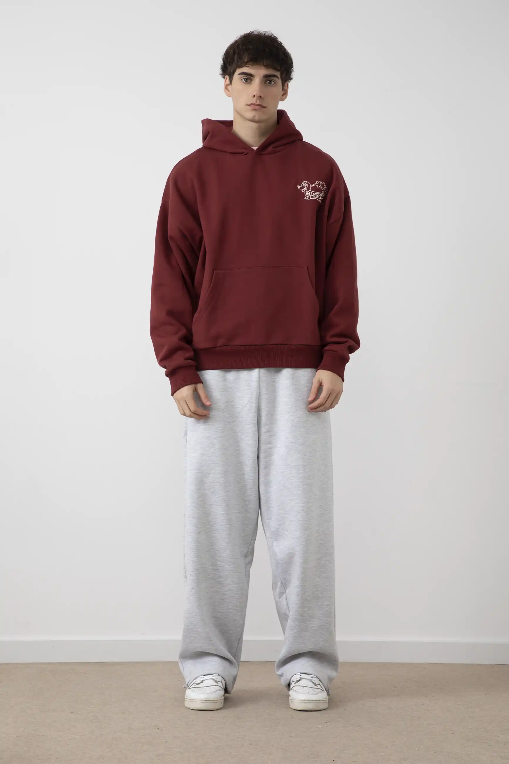 DAWG HOODIE (WINE) - Image 4