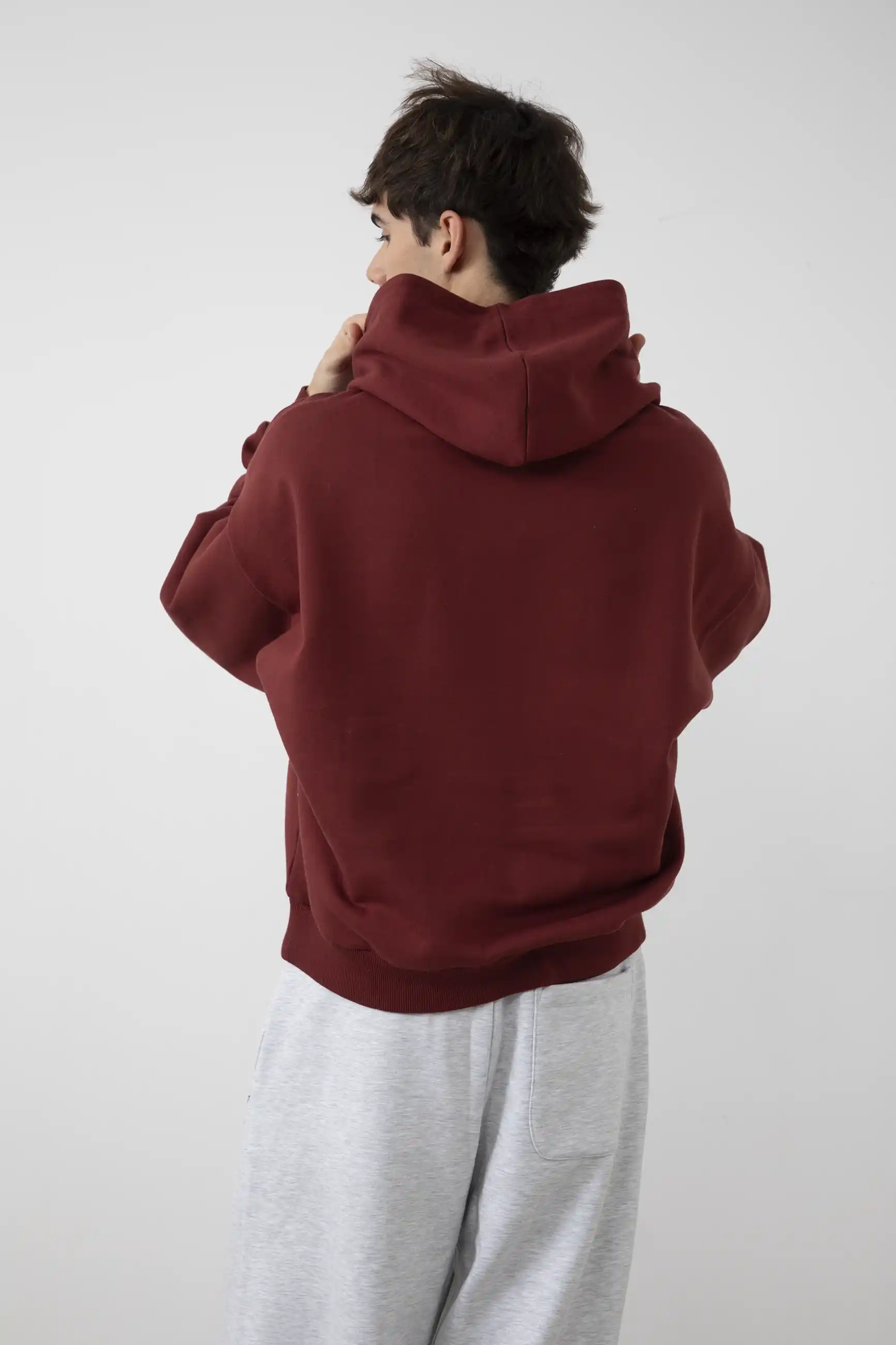 DAWG HOODIE (WINE) - Image 8